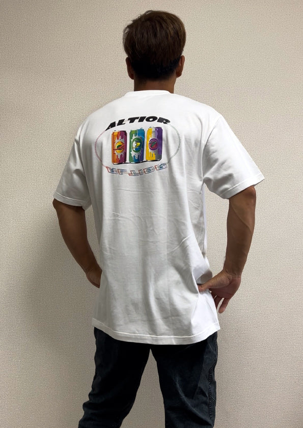 バックプリントTシャツ エナジードリンク